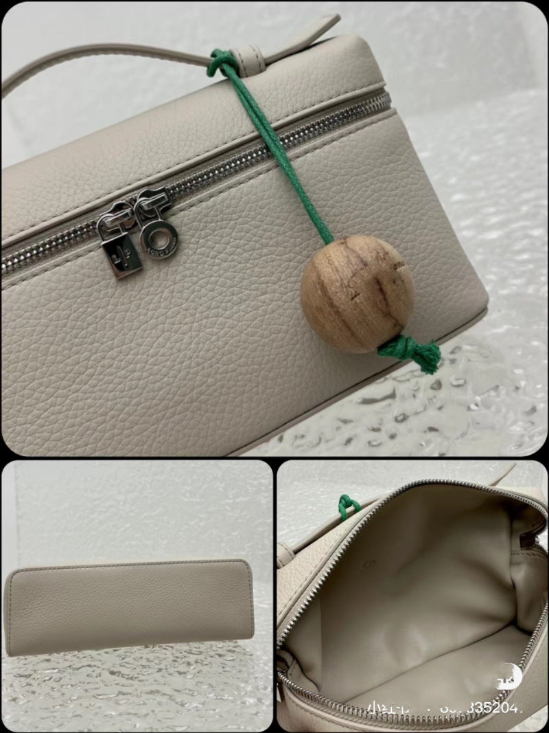 Women's Lunch Box Genuine Leather Portable For Bags