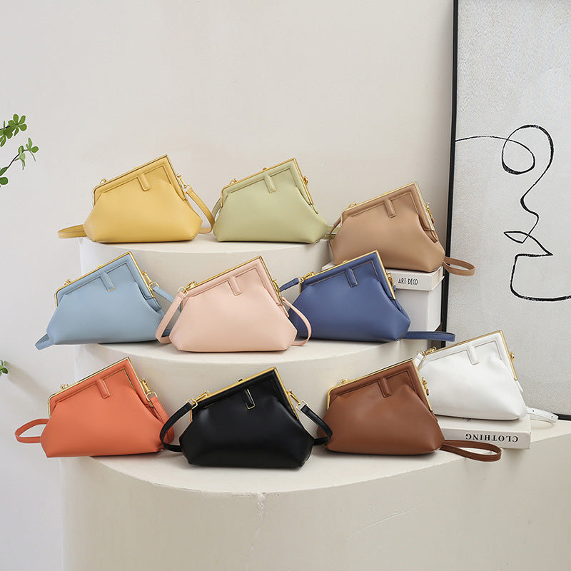 Women's High-grade Versatile Irregular Niche Textured Crossbody Bags