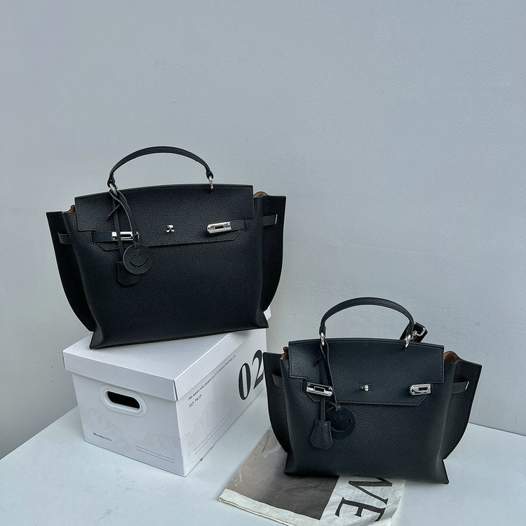 Women's First Layer Cowhide Leather High-grade Large Tote Bags