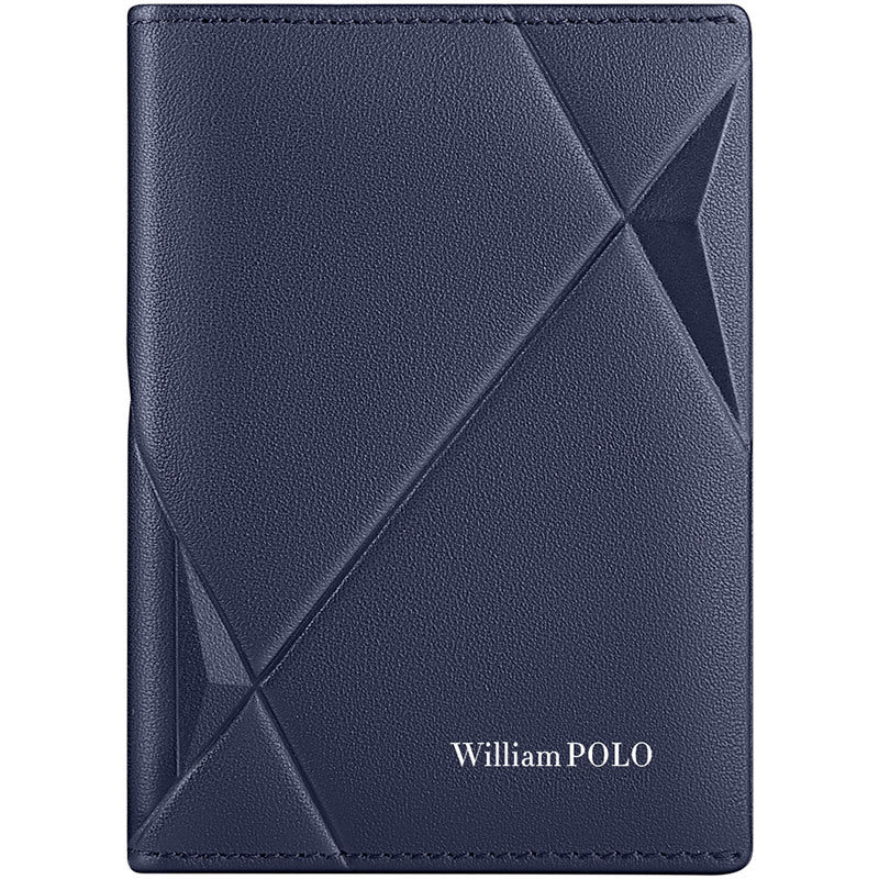 Men's Paul Male Genuine Leather Trendy Document Card Holder