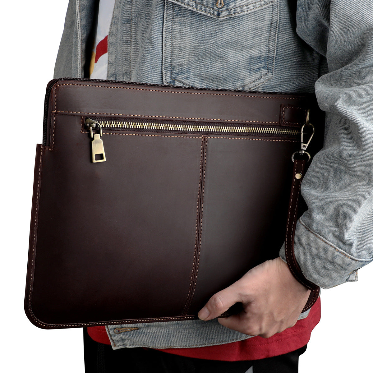 Suitable For Apple Computer Leather Male Bags