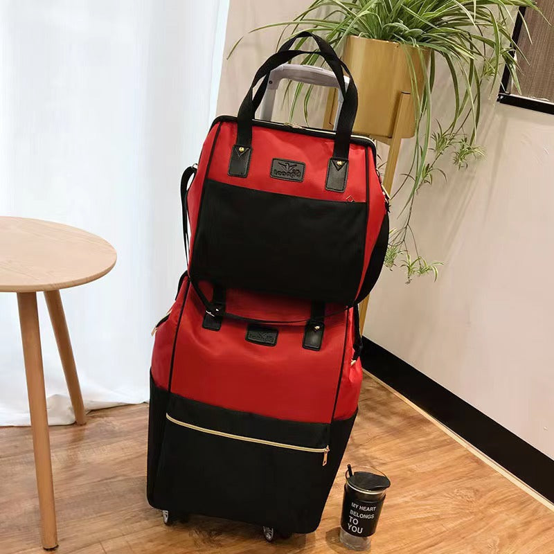 Men's Korean Style Portable Large Capacity Waterproof Travel Bags
