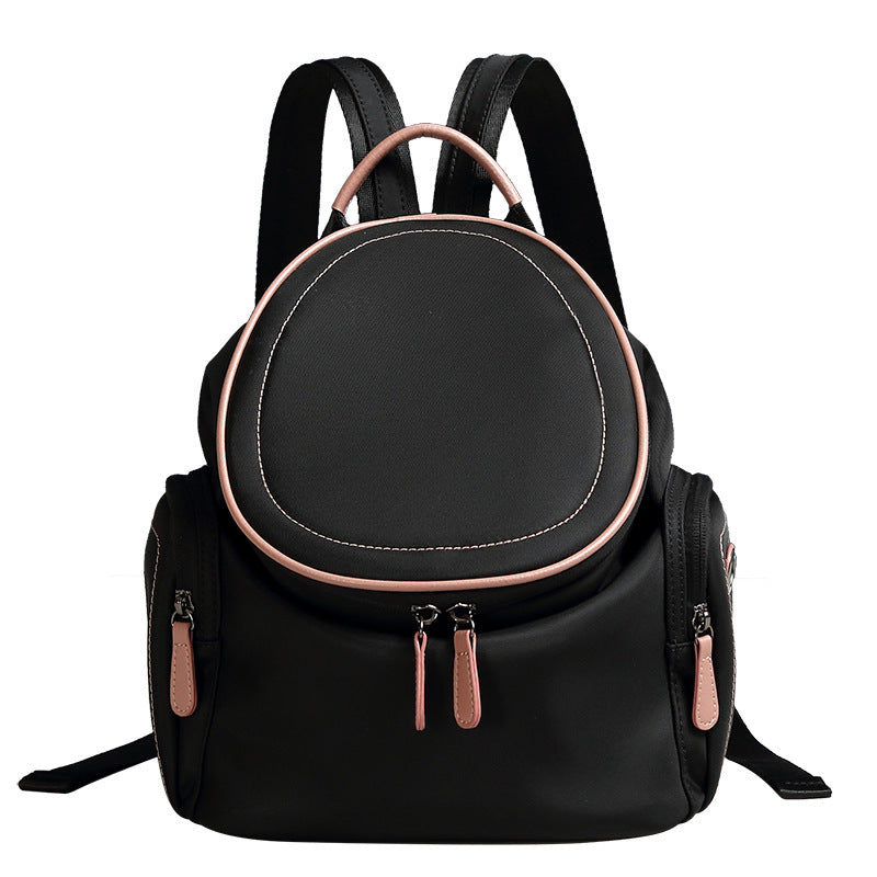 Women's Large Capacity Simple College Oxford Cloth Backpacks