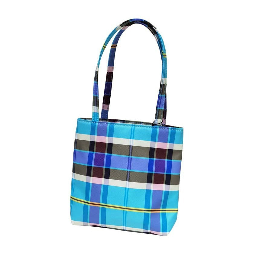 Women's Trendy Printed Plaid Simple Mini Light Handbags