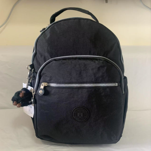 Summer Nylon Monkey Medium Side Commuter Backpacks