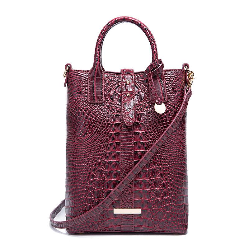 Popular Women's Elegant With Crocodile Pattern Crossbody Bags