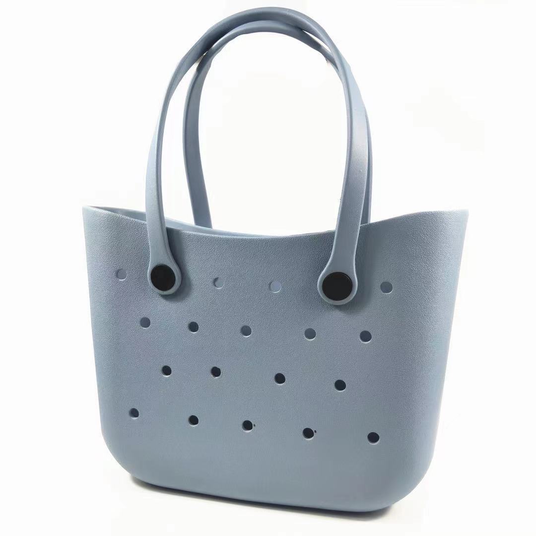 Charming Comfortable Durable Beach Basket Hole Handbags