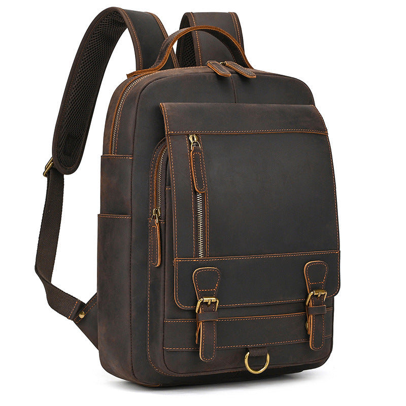 Women's & Men's & Crazy Horse Leather Vintage Backpacks