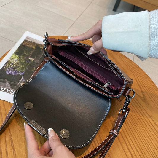 Women's Genuine Leather Crocodile Pattern Large Capacity Shoulder Bags