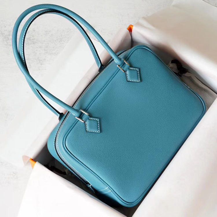 High-grade All-steel Leather Feather Portable Light Small Square Bags
