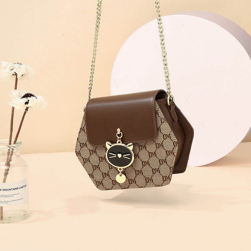 Women's High-grade Western Style Chain Affordable Luxury Crossbody Bags