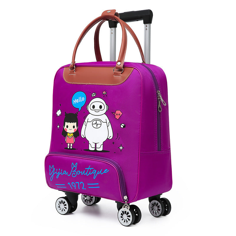 Women's & Men's & Cartoon Portable Large Capacity Waterproof Travel Bags