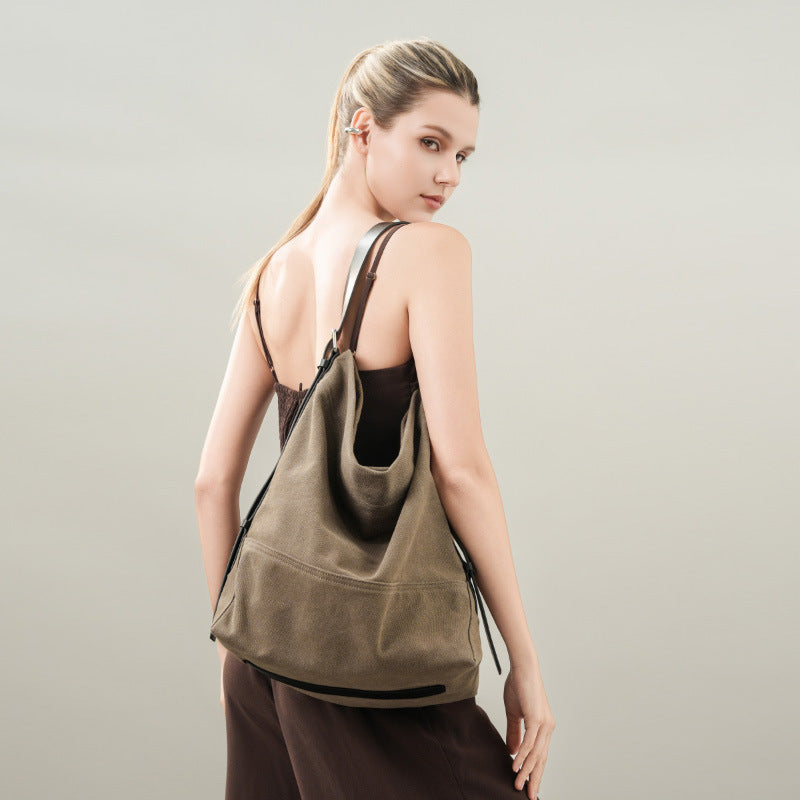Underarm Commuter High-grade Artistic Niche Portable Large Tote Bags