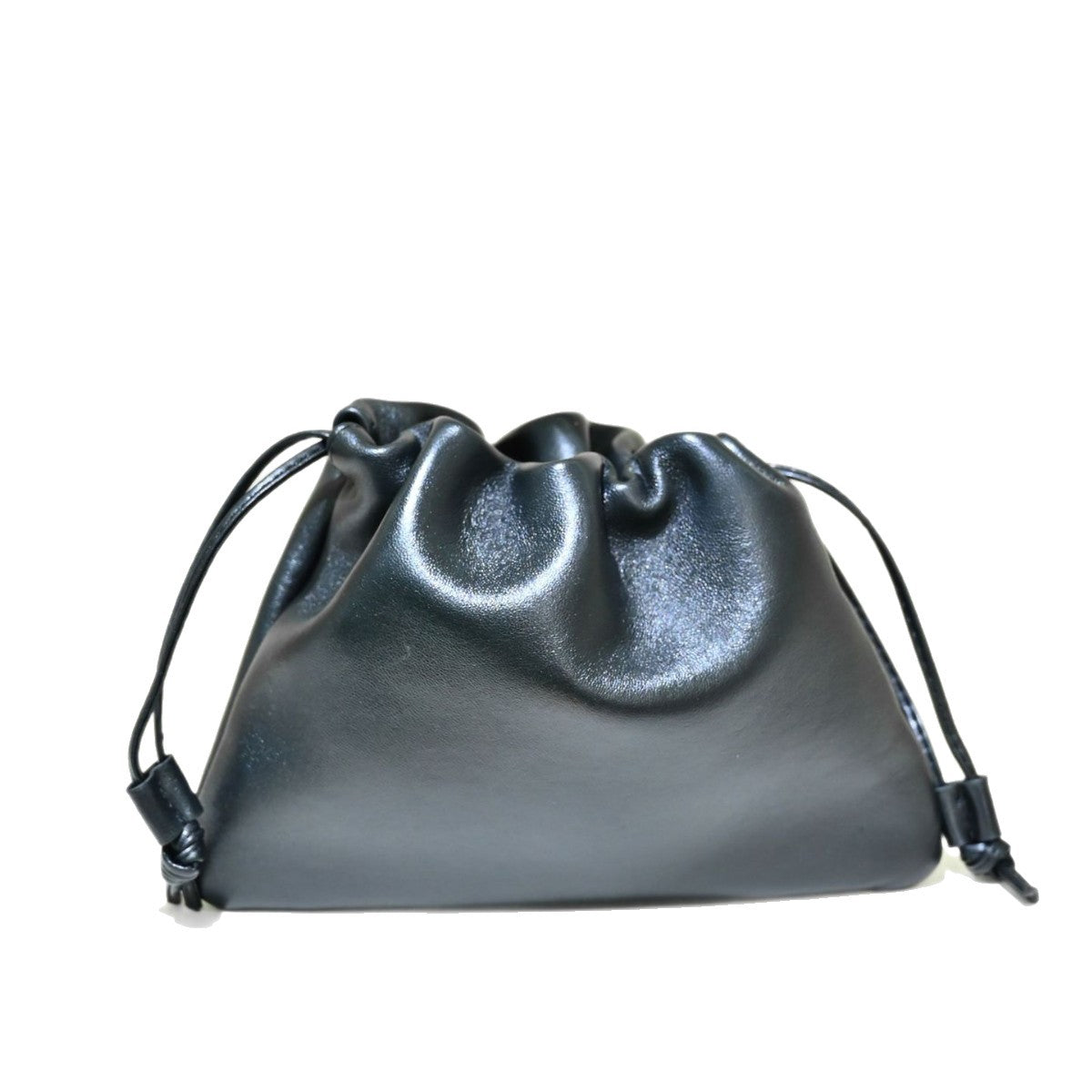 Women's Design Cloud Sheepskin Drawstring Lucky High-grade Handbags