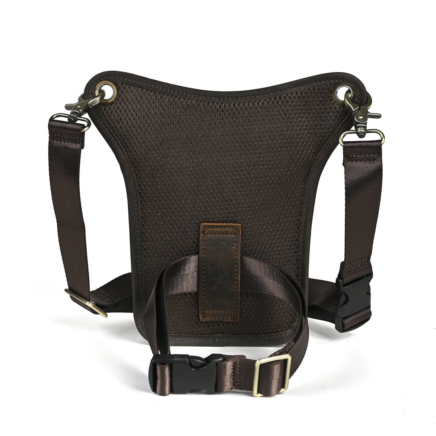 Men's Oil Waxed Leather Cowhide Euro Trendy Bags