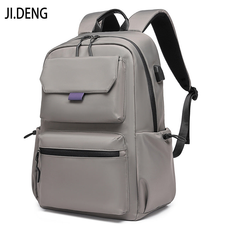 Women's & Men's Computer Business Large Capacity Junior High Backpacks