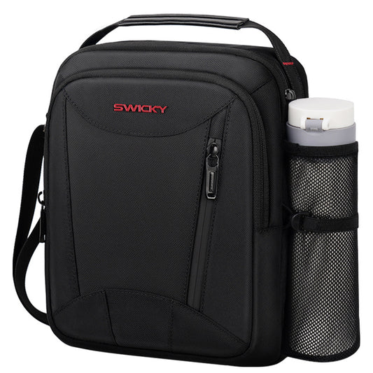 Men's Simple Waterproof Portable Vertical Large Capacity Men's Shoulder Bags