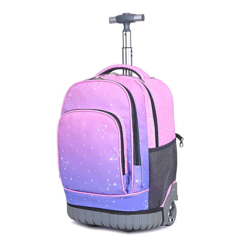 Charming Creative Printed Bull Stair Climbing Elementary School Students' Schoolbags