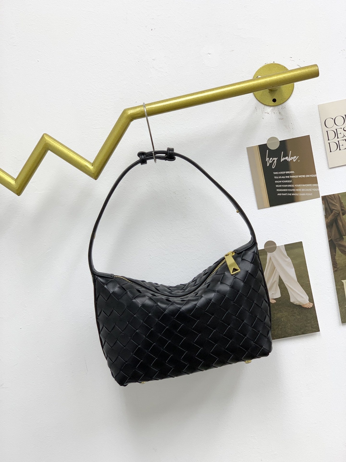 New Mini Lunch Underarm Knitting Box Handbags