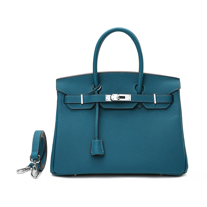 First Layer Cowhide Portable Fashion Genuine Handbags