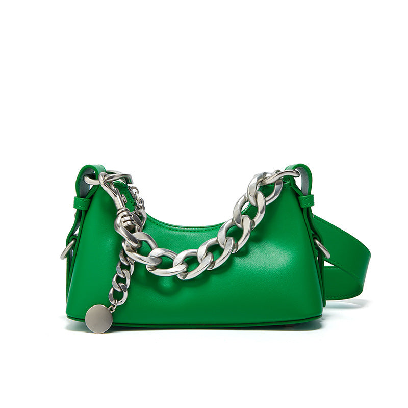 Women's Niche Underarm Korean Summer Baguette Chain Shoulder Bags