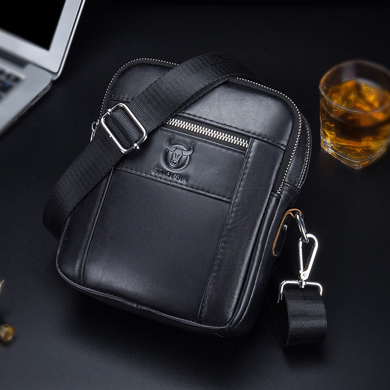 Men's Leather Goods Genuine Fashion First Layer Men's Messenger Bags