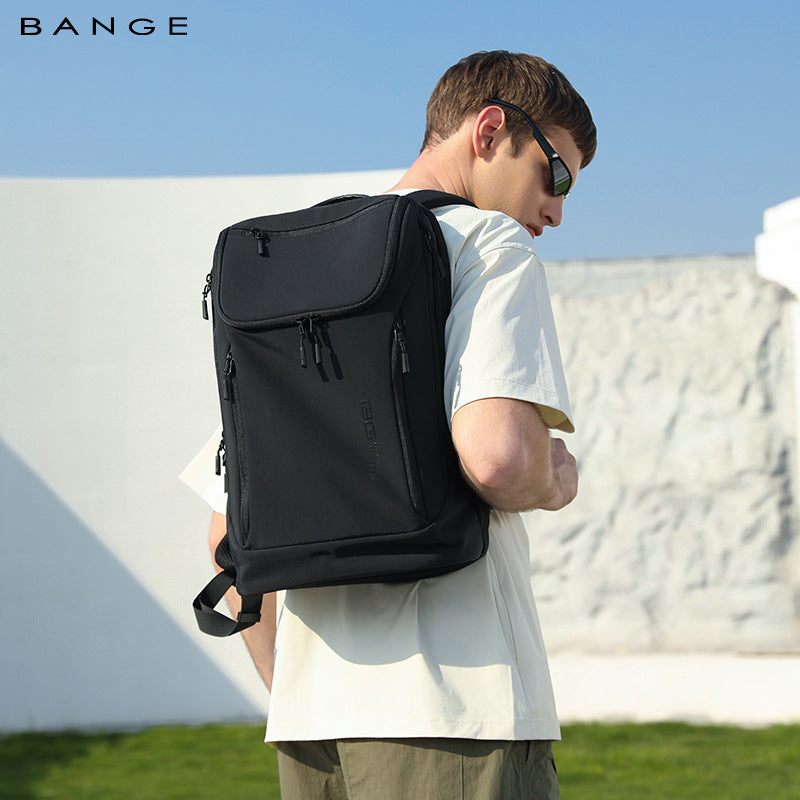 Men's Bange Business Korean Large Capacity Computer Backpacks