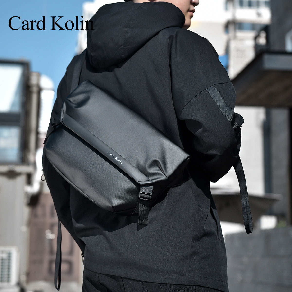 Men's Elegant Oxford Cloth Motorcycle Fashion Men's Chest Bags