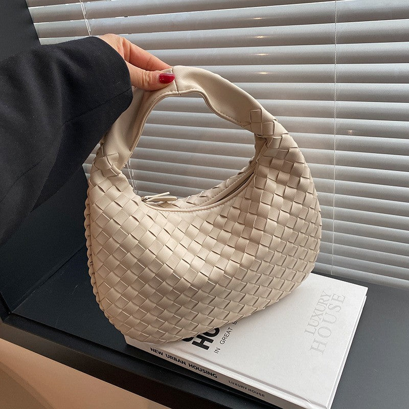 Women's Style Fashion Hand-woven Large Capacity Simple Shoulder Bags
