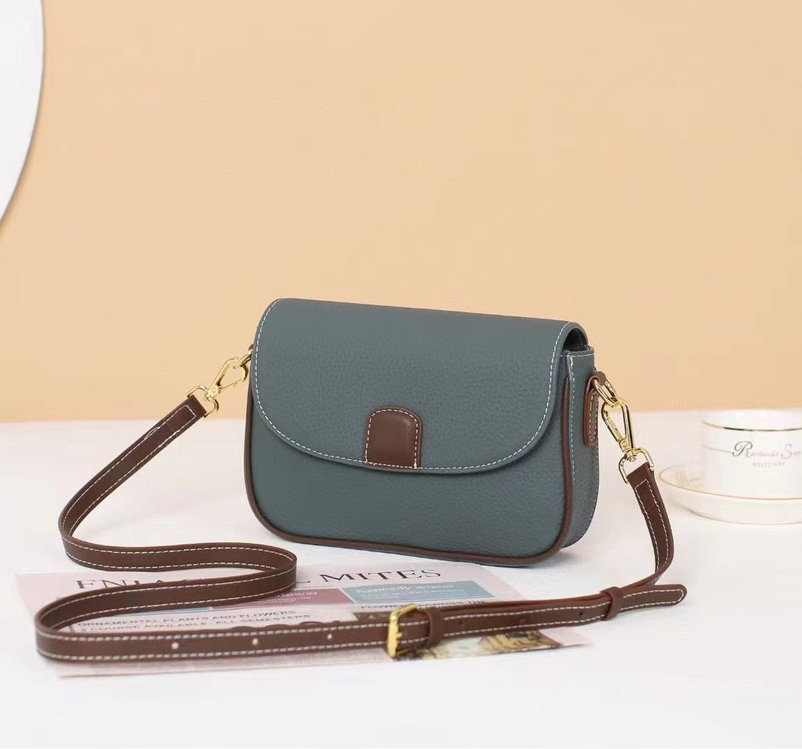 Leather Minority Lightweight Genuine Fashion Trendy Small Square Bags