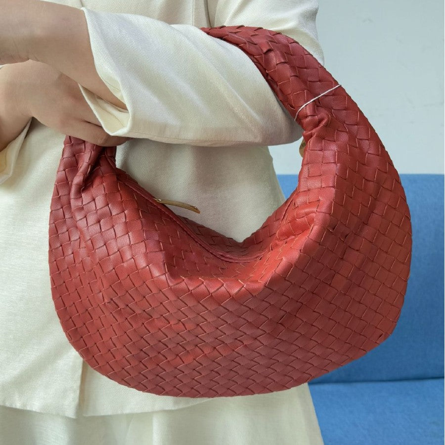 Women's Large Handmade Woven Capacity Hand Carrying Handbags