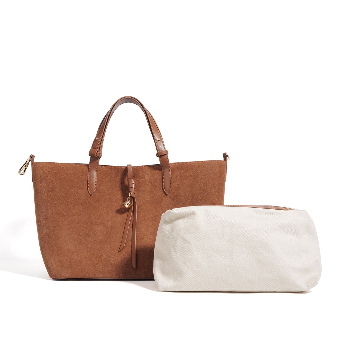 Women's Food Basket Fashion Genuine Leather Frosted Tote Bags