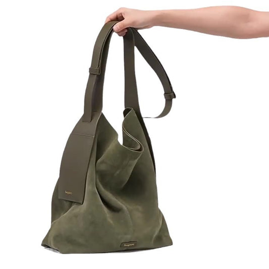 Women's Large Suede Series Lazy Commuter Shoulder Bags