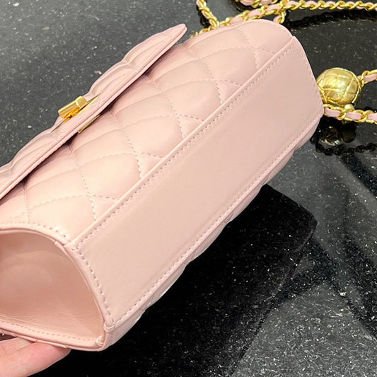 Women's Texture Metal Chain Detachable Strap Retro Shoulder Bags