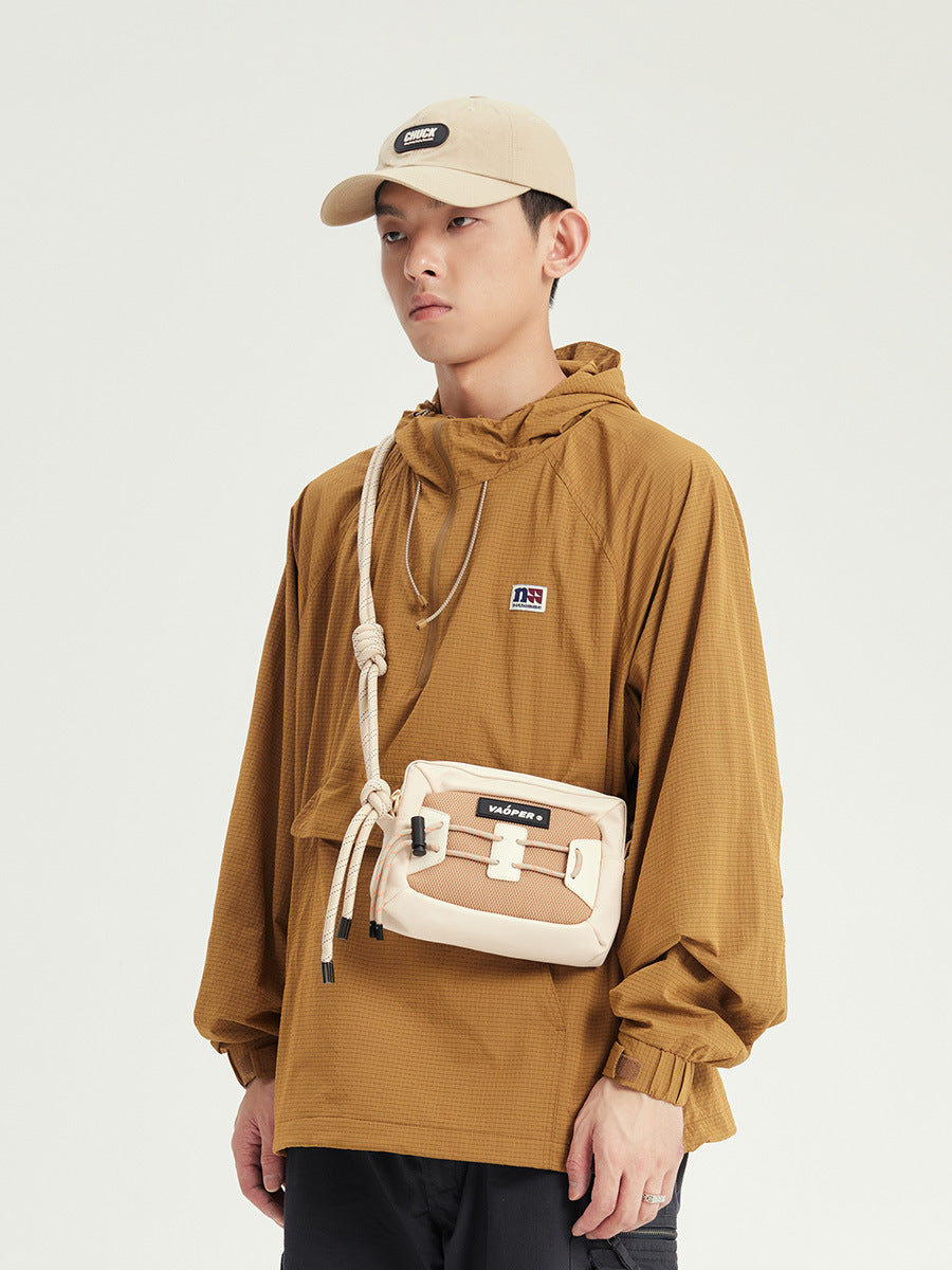 Women's & Men's & Hello Summer Trendy Textured Men's Messenger Bags