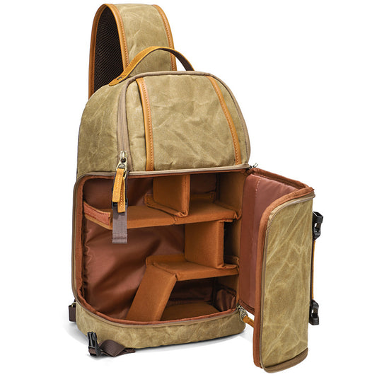 Fashion Trendy Canvas Leisure Waterproof Packet Bags