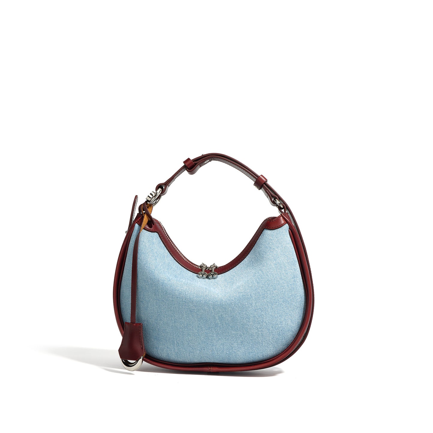 Summer Lightweight Denim Hobos Size Design Crescent Shoulder Bags