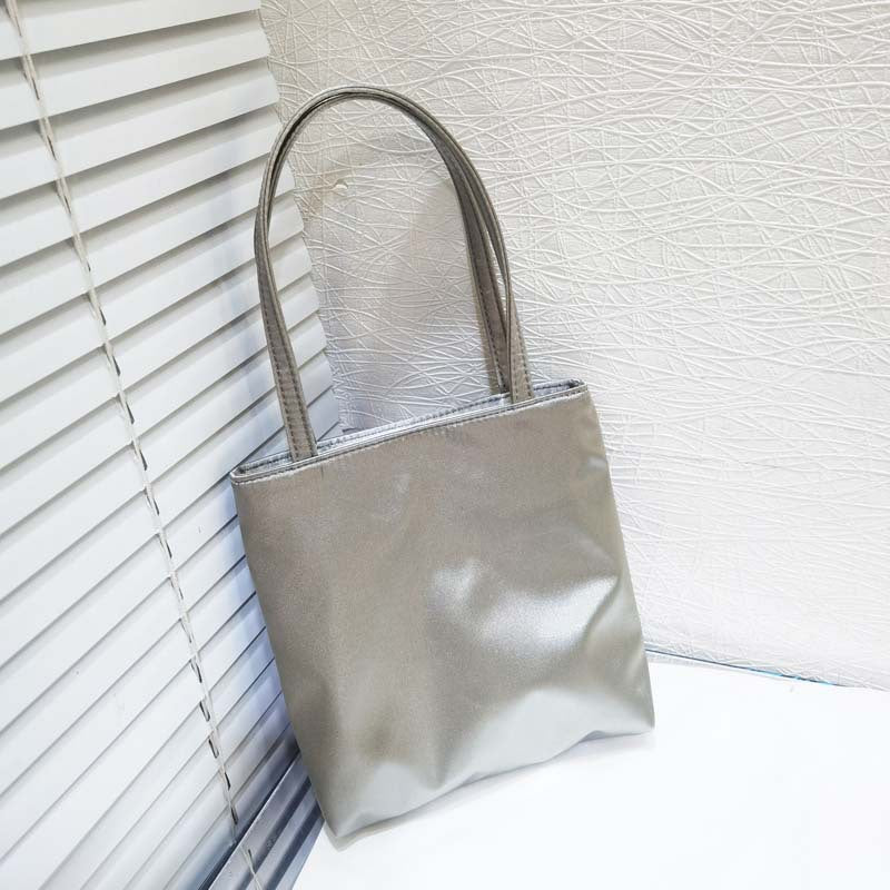 Female Niche Vintage Satin Mahjong Mobile Tote Bags