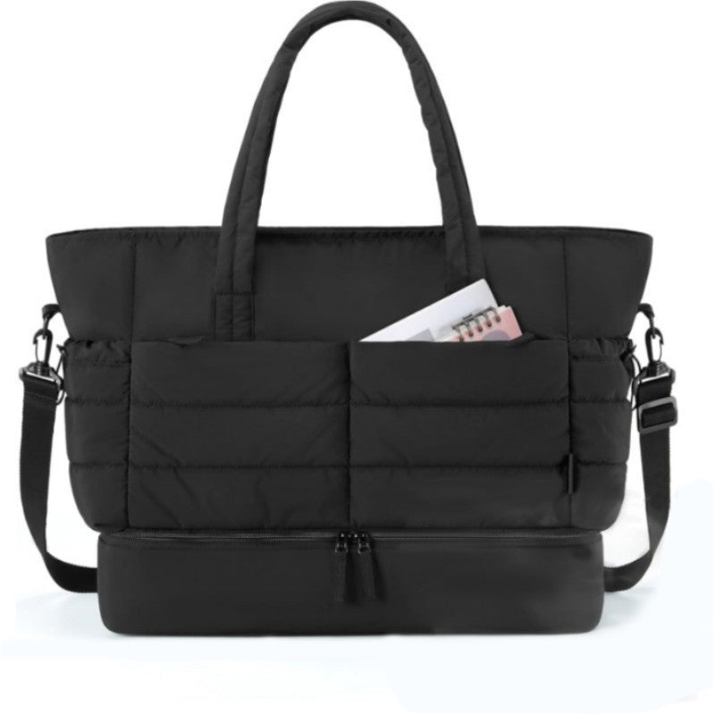 Women's Pretty Stylish Double Lightweight Fluffy Travel Bags