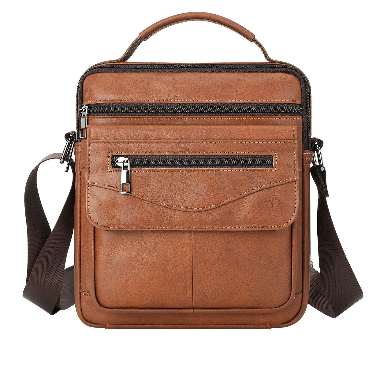 Men's Pretty Classic First Layer Cowhide Bags