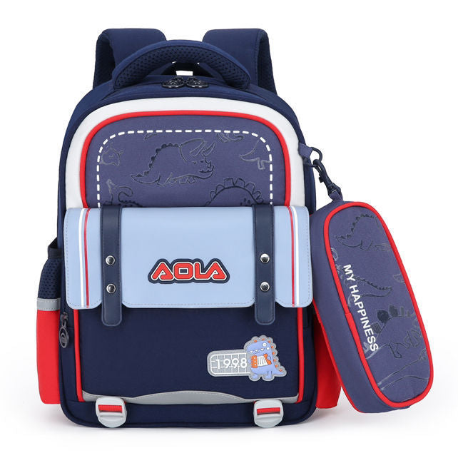 Rainbow Primary Three To Six Levels Decompression Cartoon Backpacks