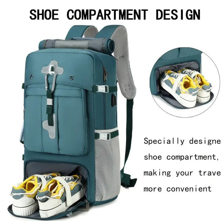 Large Capacity Dry Wet Separation Multifunctional Backpacks