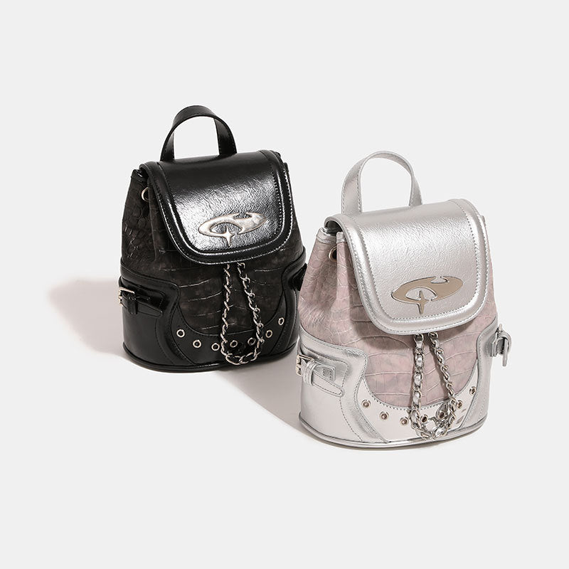 Design Millennium Hot Crocodile Pattern Commuter Backpacks