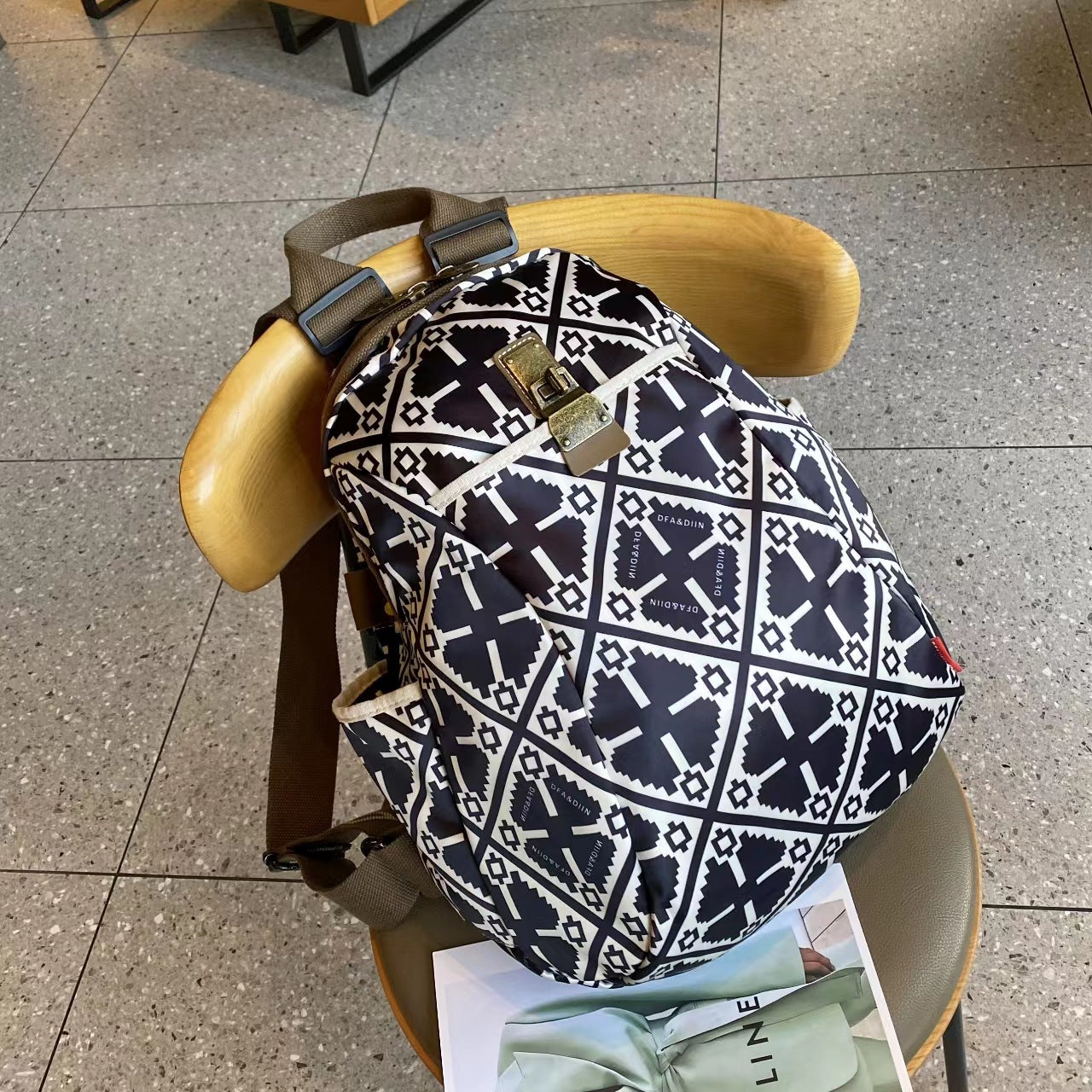 Women's New Slouchy Versatile Fashion Canvas Backpacks