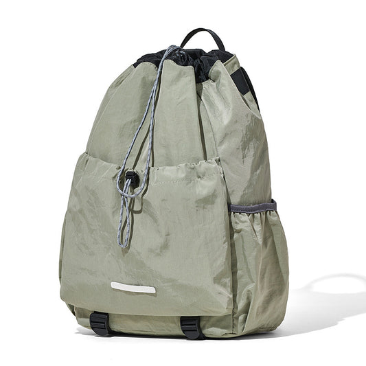Drawstring Pull String Sport Climbing Niche College Backpacks