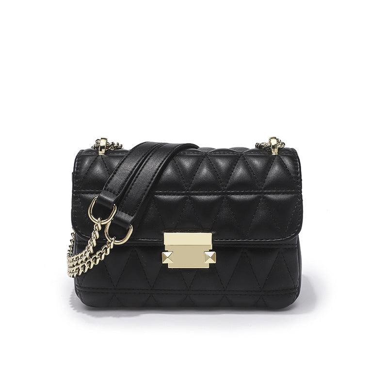 Women's Fashion Chain Fat Classic Light Luxury Small Square Bags