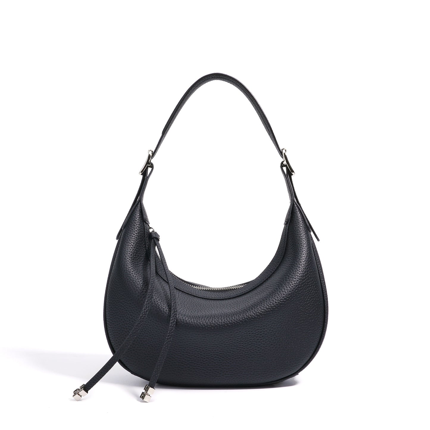 Women's Fashion Simple Design Hobos Leather Texture Shoulder Bags