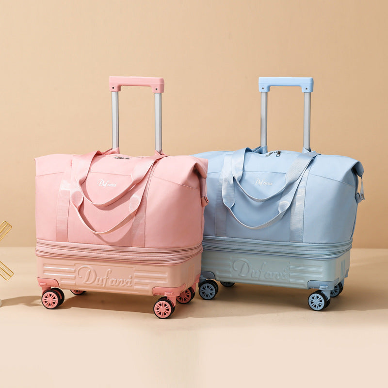 Large Capacity Pulley Long Short Distance Travel Bags