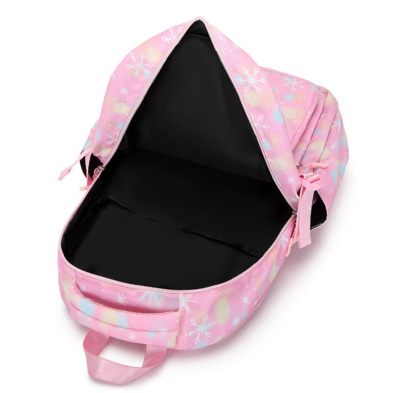 Women's Printed Large Capacity Combination Fashion Middle School Students' Schoolbags