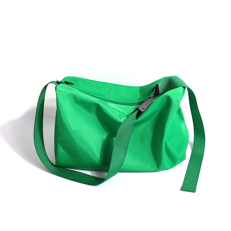 Women's & Men's & Hello Green Large Capacity Leisure Men's Messenger Bags
